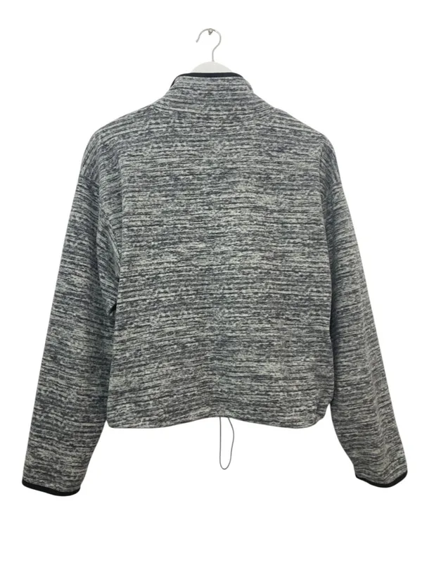 Victoria's Secret PINK Space-Dye Cozy Quarter-Zip Pullover L - Image 4
