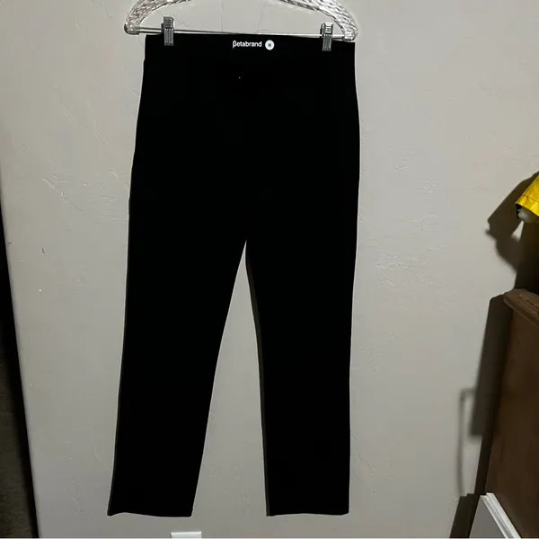Betabrand Black‎ DPYP Straight Dress Yoga Pants - Image 5