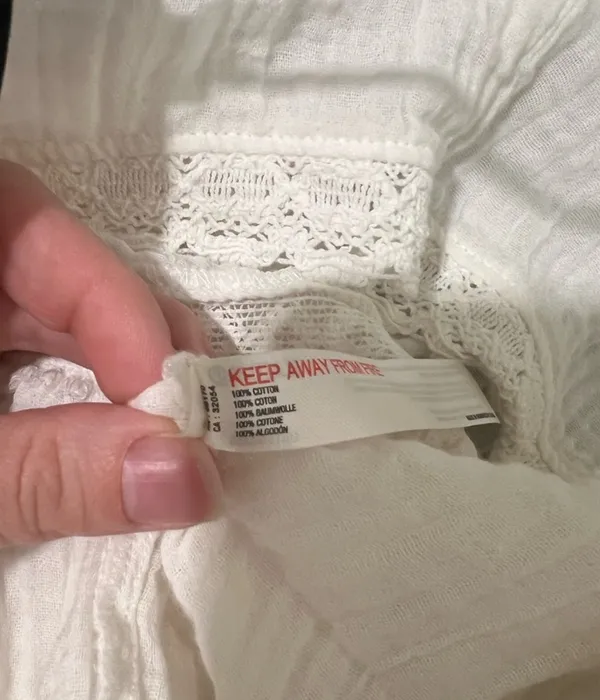 Anthropologie White High Low Dress - Image 6