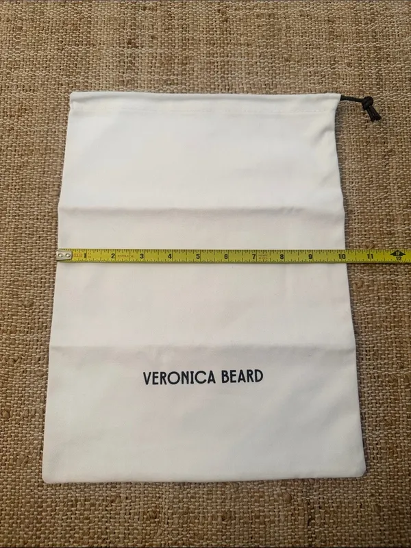 Veronica Beard white dust bag set of 2 - Image 2
