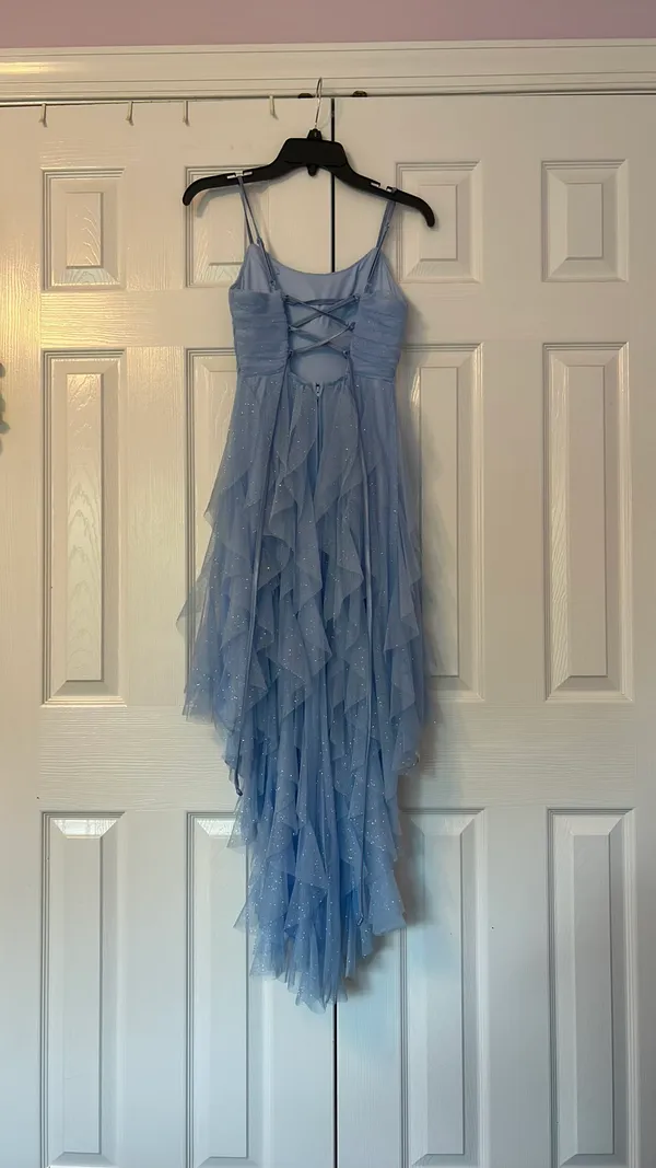 Dillards Blue Formal Dress - Image 4