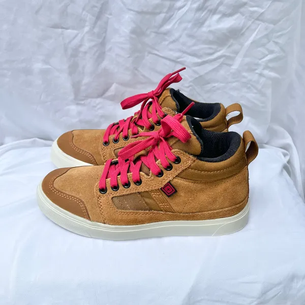 5.11 Tactical Norris Sneaker Rustic Brown High Top Men’S 6 / Women’S 7.5 - Image 4