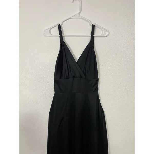 Trashy Diva Black Maxi Dress Size XS 100% silk - Image 4
