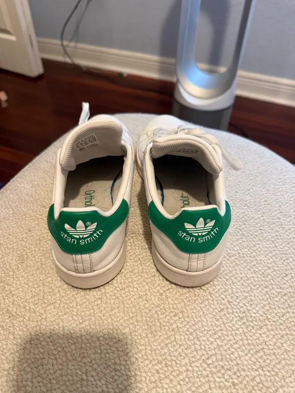 Adidas Stan Smith Sneakers White with Green - Image 3