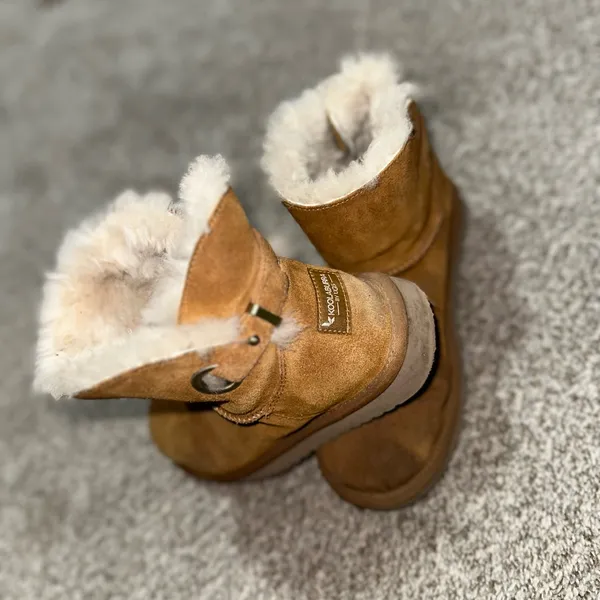 Koolaburra Brown Suede Winter Boots Size 8 - Image 2