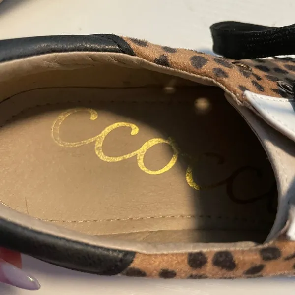 Star Animal Print Tennis Shoes - Image 3