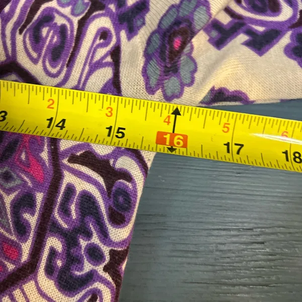 Free People Multicolor Patterned Belted Sweater | Size Medium - Image 6