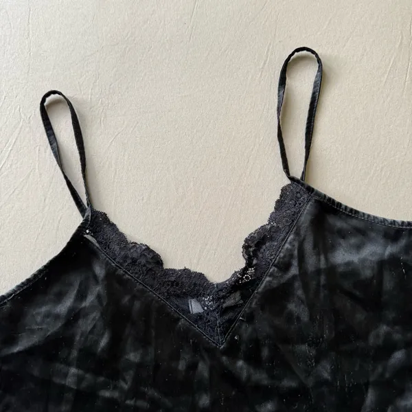 Ekouaer Satin Lace Cami Tank - Image 8