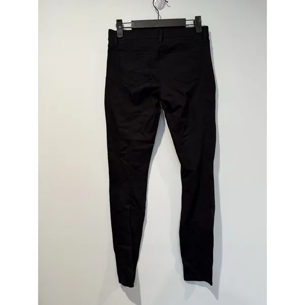 J Crew Gigi Pant Womens 27** Black Stretch Work Minimal Travel Office Vacation - Image 2
