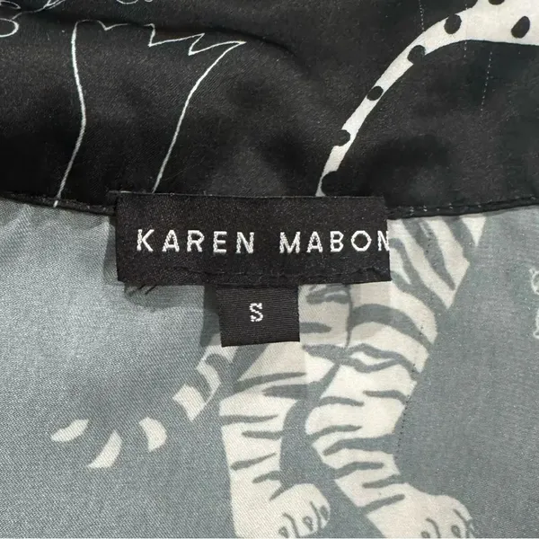 Anthropologie Karen Mabon Animal Pajama Short Sleeve Pajama Top Women’s Small - Image 3