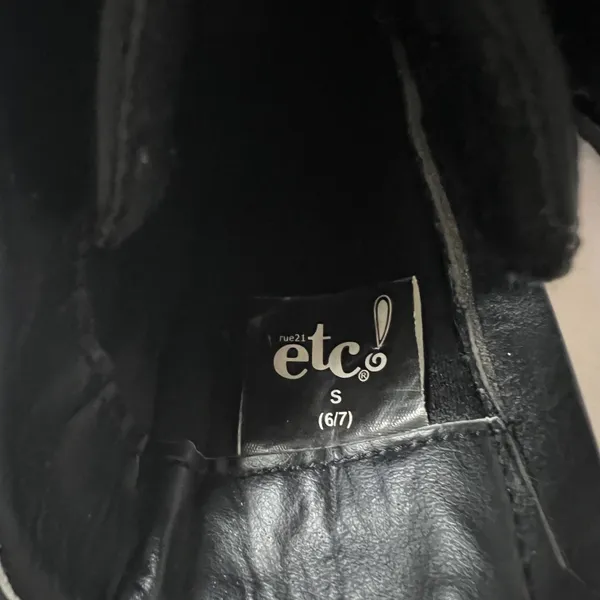 Rue 21 Leather Combat Boots - Image 9