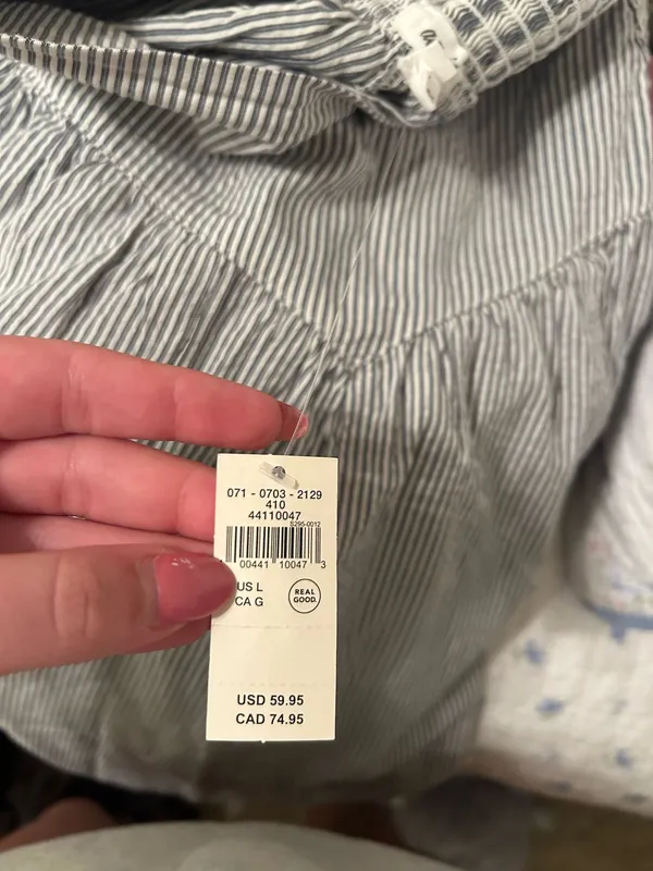 American Eagle Seersucker Skirt - Image 6