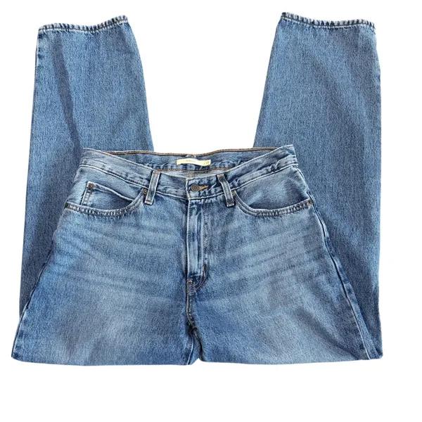 Levi's 94 Baggy Jeans Women's 29x31 Medium Wash Relaxed Fit Slouchy Wide Leg - Image 5