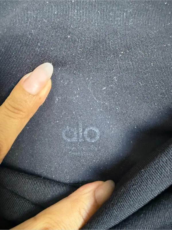 Alo Yoga Black High Waist Bootcut Full Length Leggings Small - Image 5