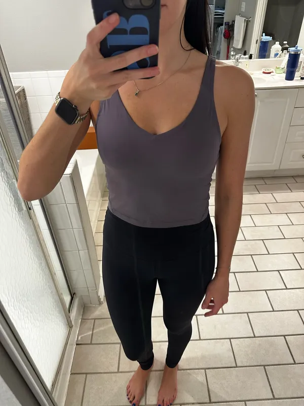Pale purple workout tank Size M - Image 3