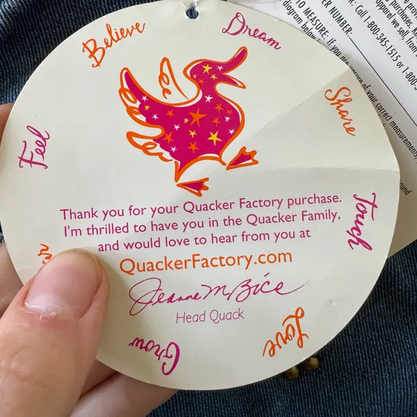 Vintage Quacker Factory Heart Embellished jeans - Image 7