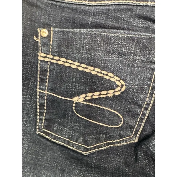 Vintage Seven For All Mankind Skinny Jeans Women's 10 Blue Denim Y2K EUC - Image 12