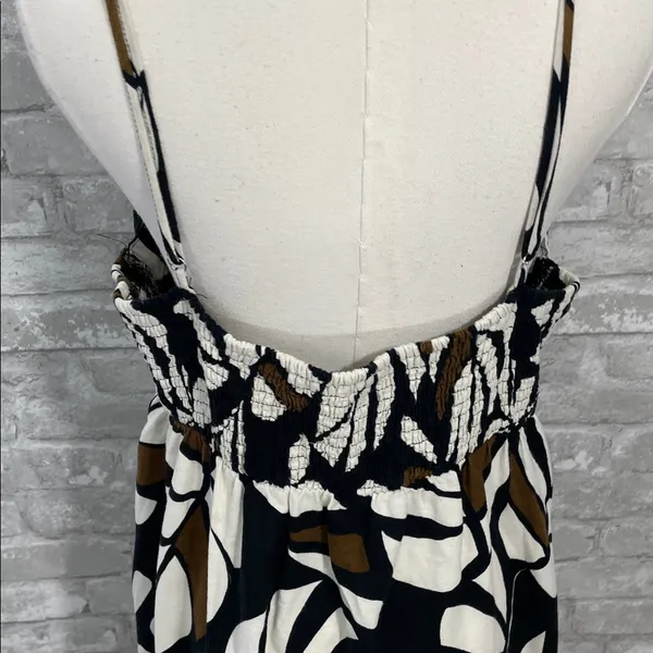 Tabitha Brown for Target Botanical Print Sleeveless Tie-Front Midi Dress - Image 4