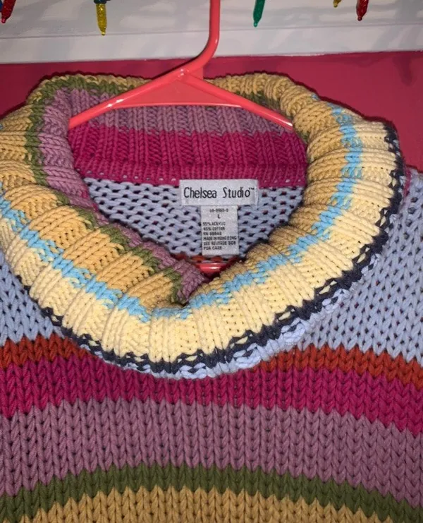striped sweater Multi Size L - Image 4