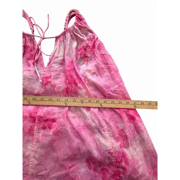 Free People Intimately Dress Medium Sweet & Sour Mini Slip Floral Pink #HHH7-1 - Image 8
