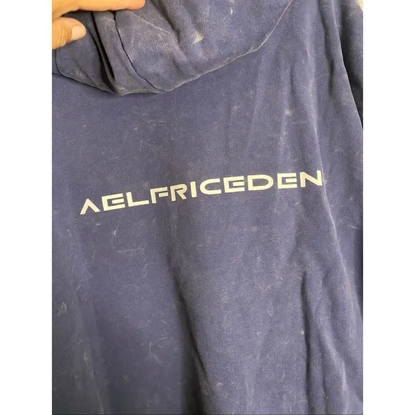 Aelfric Eden Blurring Star Washed Oversized Hoodie With Pockets NWT Large - Image 10