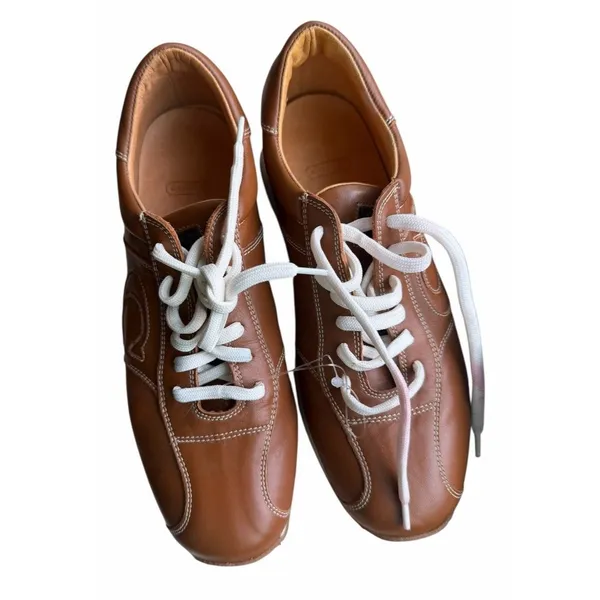 Coach Legend Sneakers Women Leather Trainer Logo Retro Athletic Made In Italy - Image 3