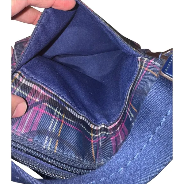 COACH‎ Poppy Tartan Plaid Signature Messenger Bag Crossbody Preppy Fall Luxury - Image 8