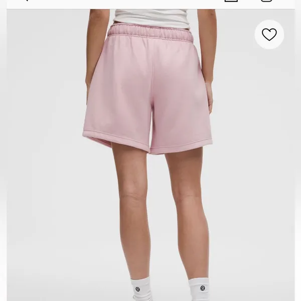 NWT Lululemon Scuba Mid-Rise Oversized‎ Short 7" *Graphic Pink Haze Womens Small - Image 3