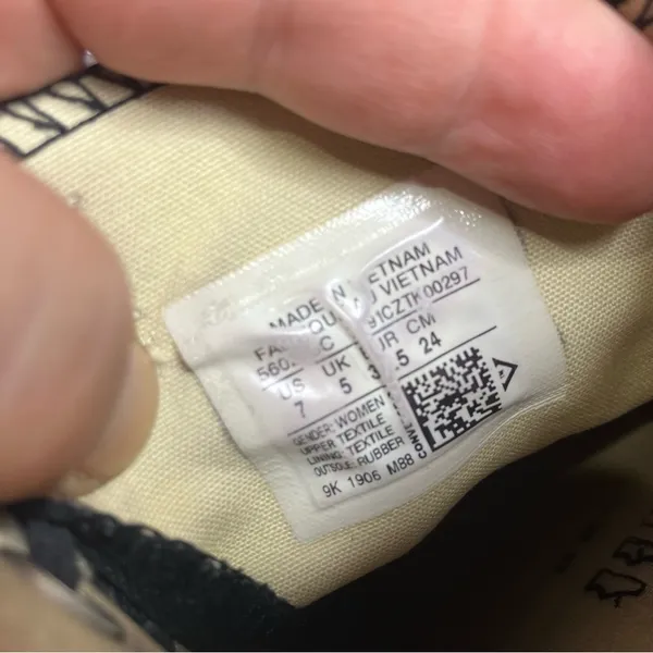 Converse black‎ canvas platform sneakers size 7 - Image 8