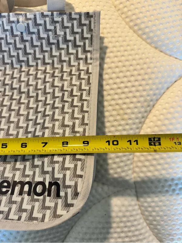 lululemon athletica gray Patterned Tote Bag - Image 3