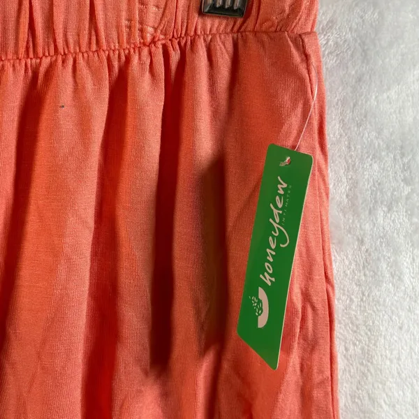 Honeydew Intimates Coral‎ Button Fly Pajama Sleep Shorts Women's Size L - Image 2