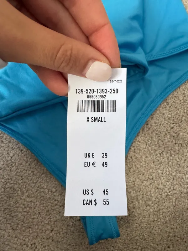 Abercrombie and Fitch Blue Bodysuit | Size XS | NWT - Image 4