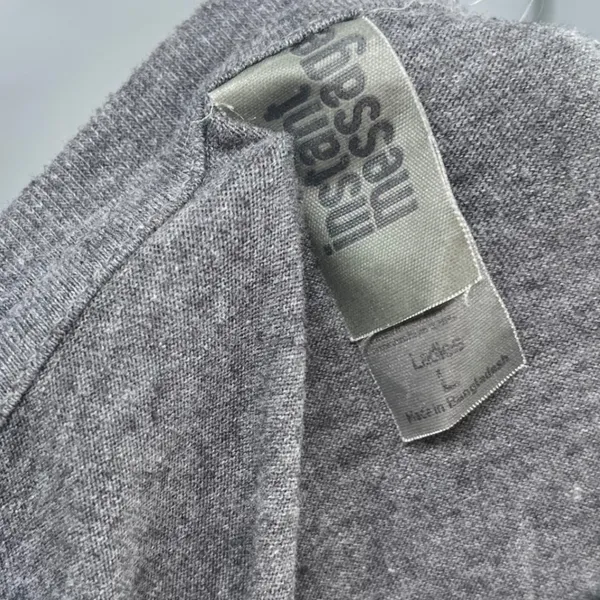 Bakers Gonna Bake Graphic Tee Heather Gray Women's Large - Image 3