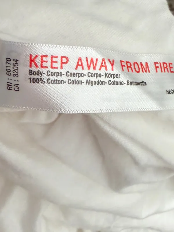 Out From Under White Cotton T-Shirt nwot - Image 5