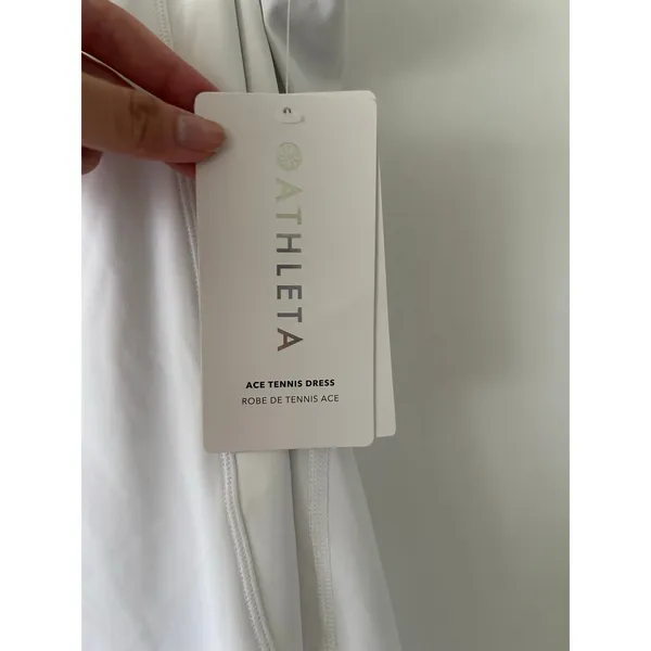 Athleta Ace White Athletic Tennis Dress NWT Size 2X - Image 5