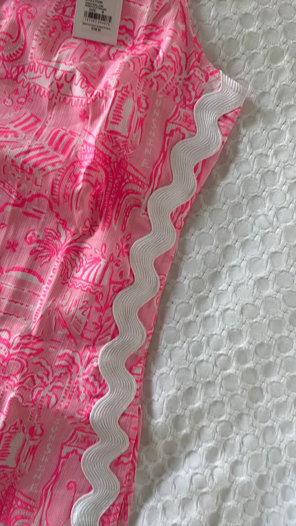 NWT Lilly Pulitzer Palmita Tunic top - Image 2