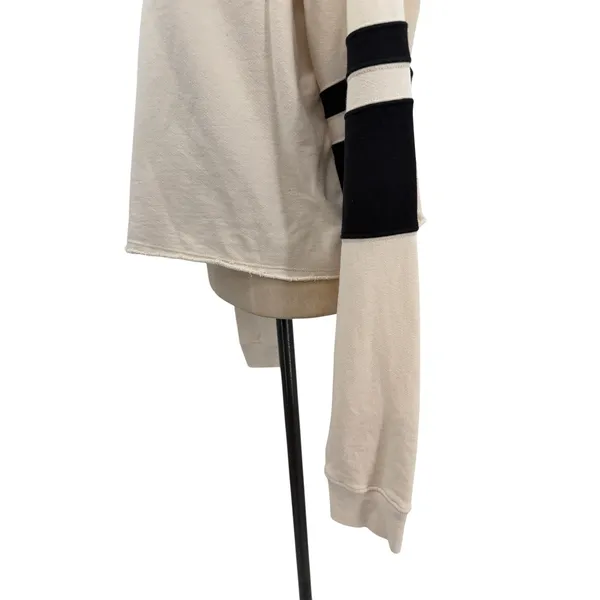 Splits59 Tiger French Terry Rugby Sweatshirt Vintage White Black XL - Image 8