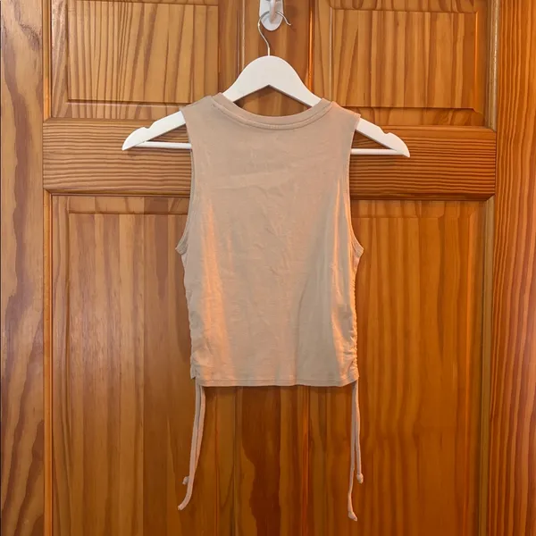 Homegirl Society Size Small Tan Malibu Beach Tank Top - Image 5