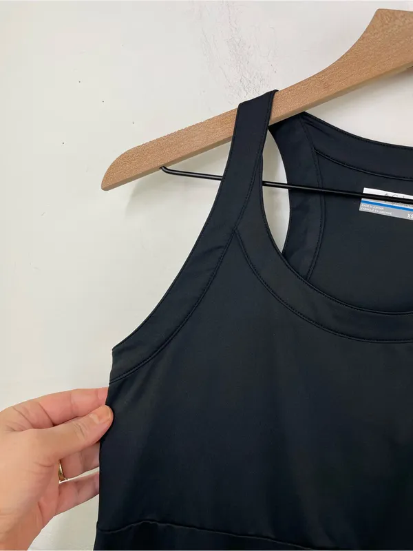 Columbia Black Racerback Midi Athletic Dress size XS - Image 4