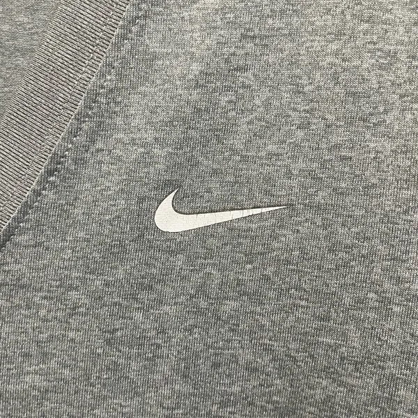 Nike Women's Gray V-Neck Top - Image 2