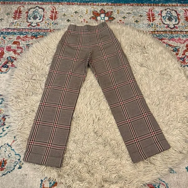 Artizia Wilfred Effortless Pant - Plaid - size 0 - Image 6