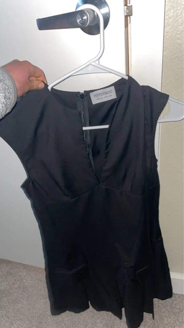 Peppermayo Exclusive- Cassia Mini Dress - Black - Image 4