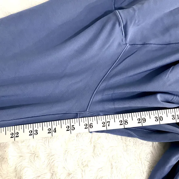 Aerie Offline Blue Crossover Real Me High Rise Athletic 7/8 Leggings L - Image 8
