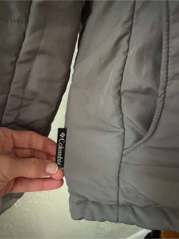 🩵 Columbia Reversible Core Interchange Jacket 🩶 ~ Medium blue/gray - Image 8
