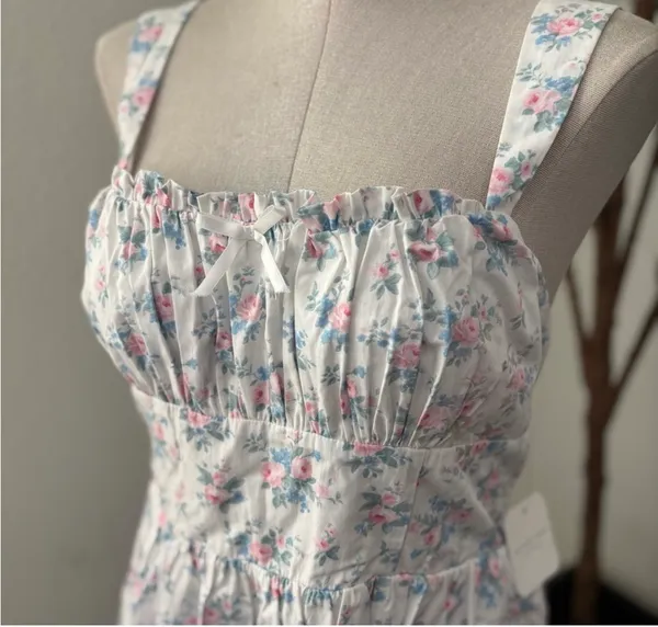 Altar'd State Floral Dress sz M - Image 2