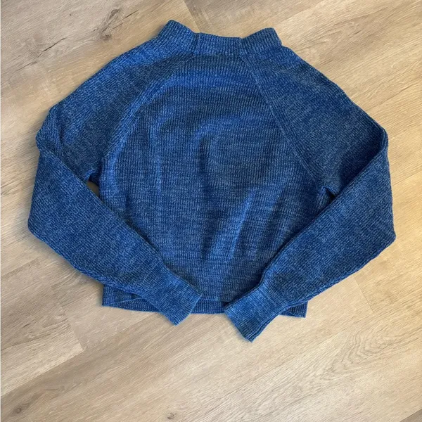 Free People Blue cozy  Sweater - Image 3