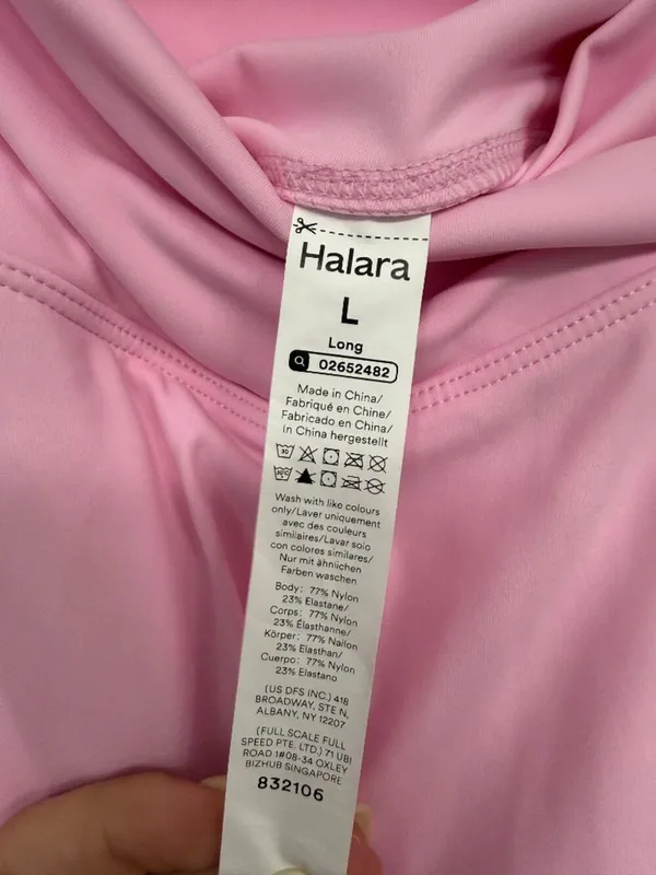 NWOT Halara Pink Crossover Tennis Skort L Long - Image 6