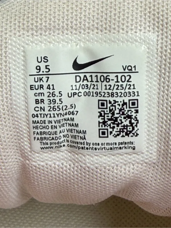 Nike Quest 4 Women's Sneakers White Magic Ember DA1106-102 Size 9.5 - Image 5