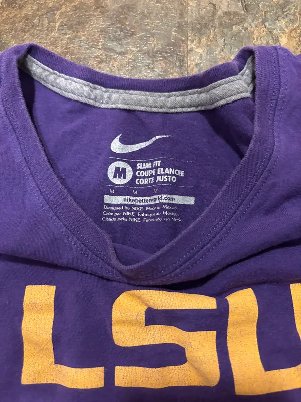 Nike LSU Slim Fit Shirt - Image 4