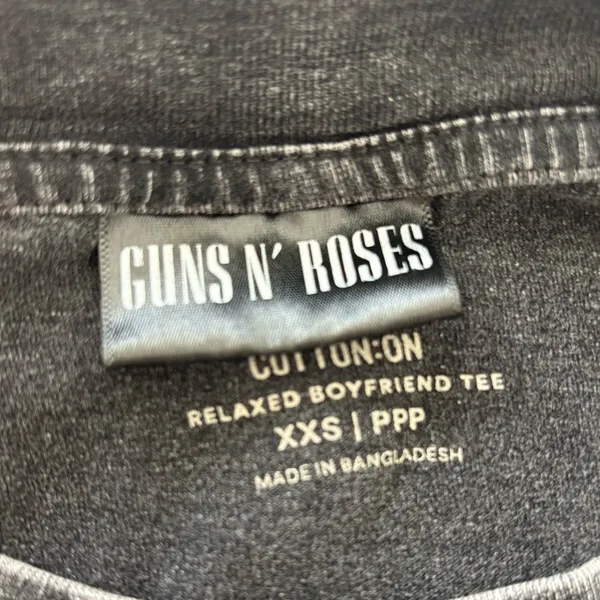 Guns and roses cotton on relaxed boyfriend tee - Image 6